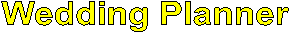 Wedding Planner